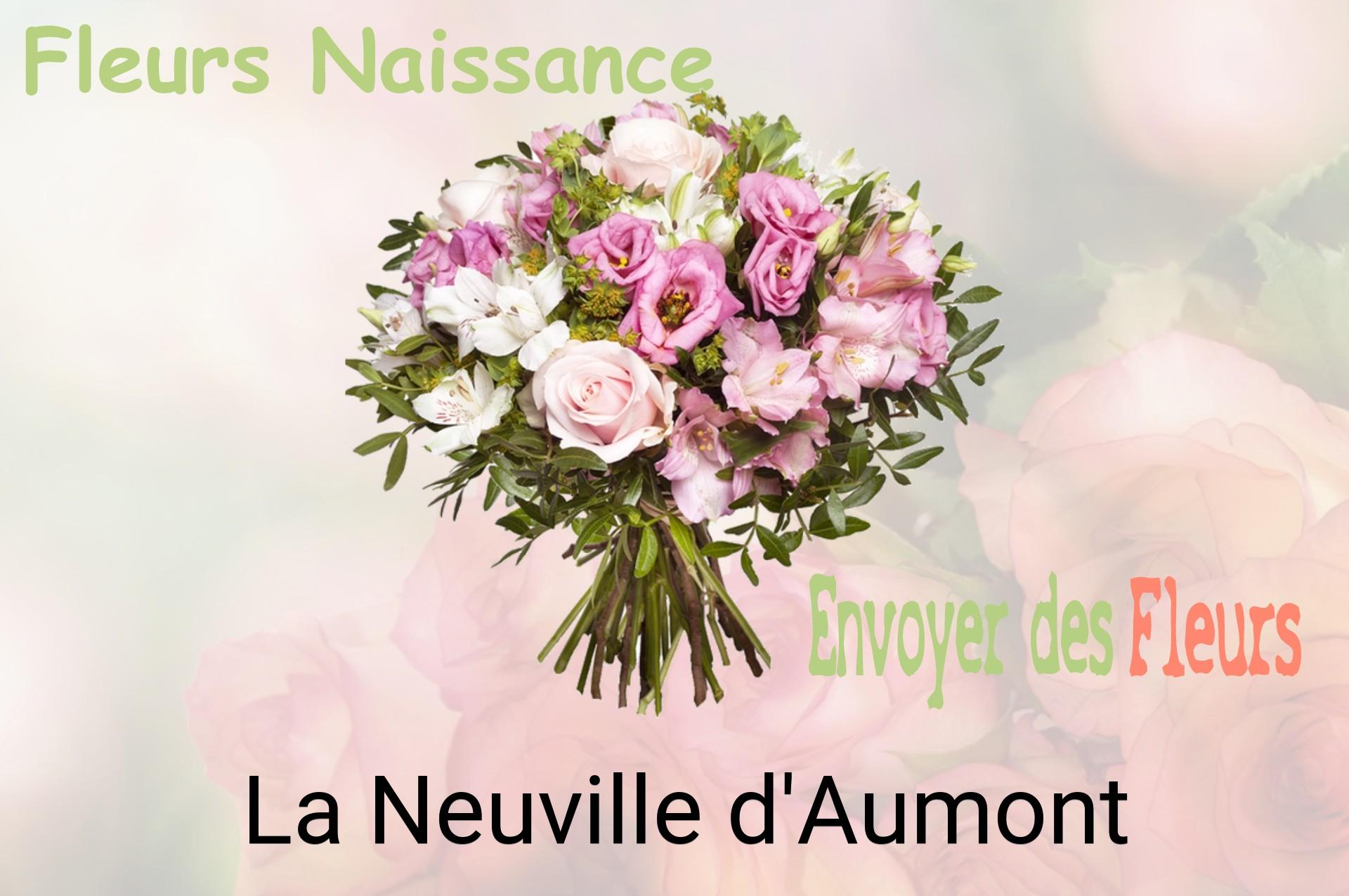 Bouquet de fleurs de naissance livré à La Neuville-d'Aumont